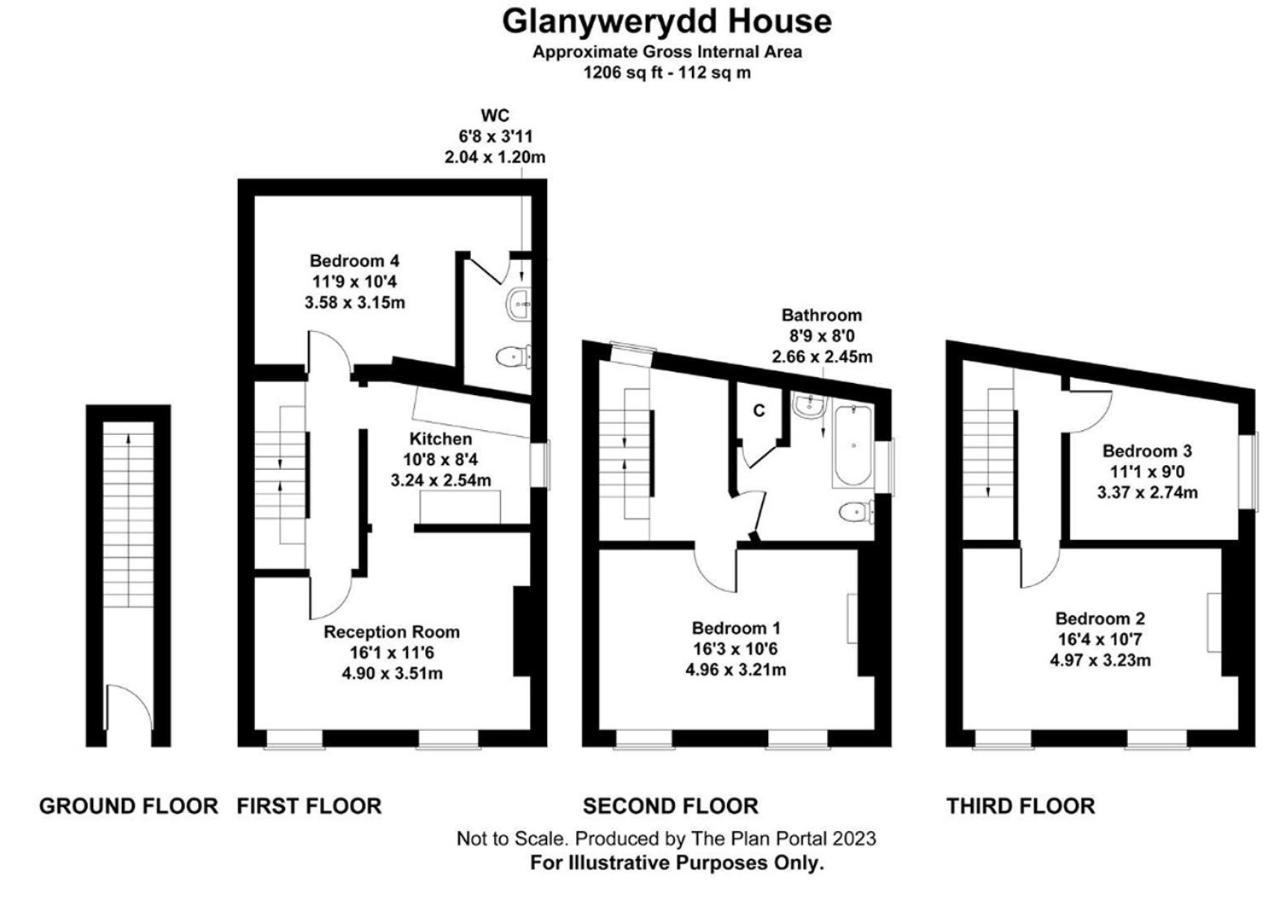 Luxury 4 Bedroom Seaside Apartment - Glan Y Werydd House Barmouth Exterior foto